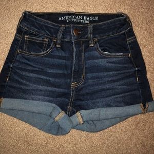 American Eagle Hi-Rise Jean Shorts